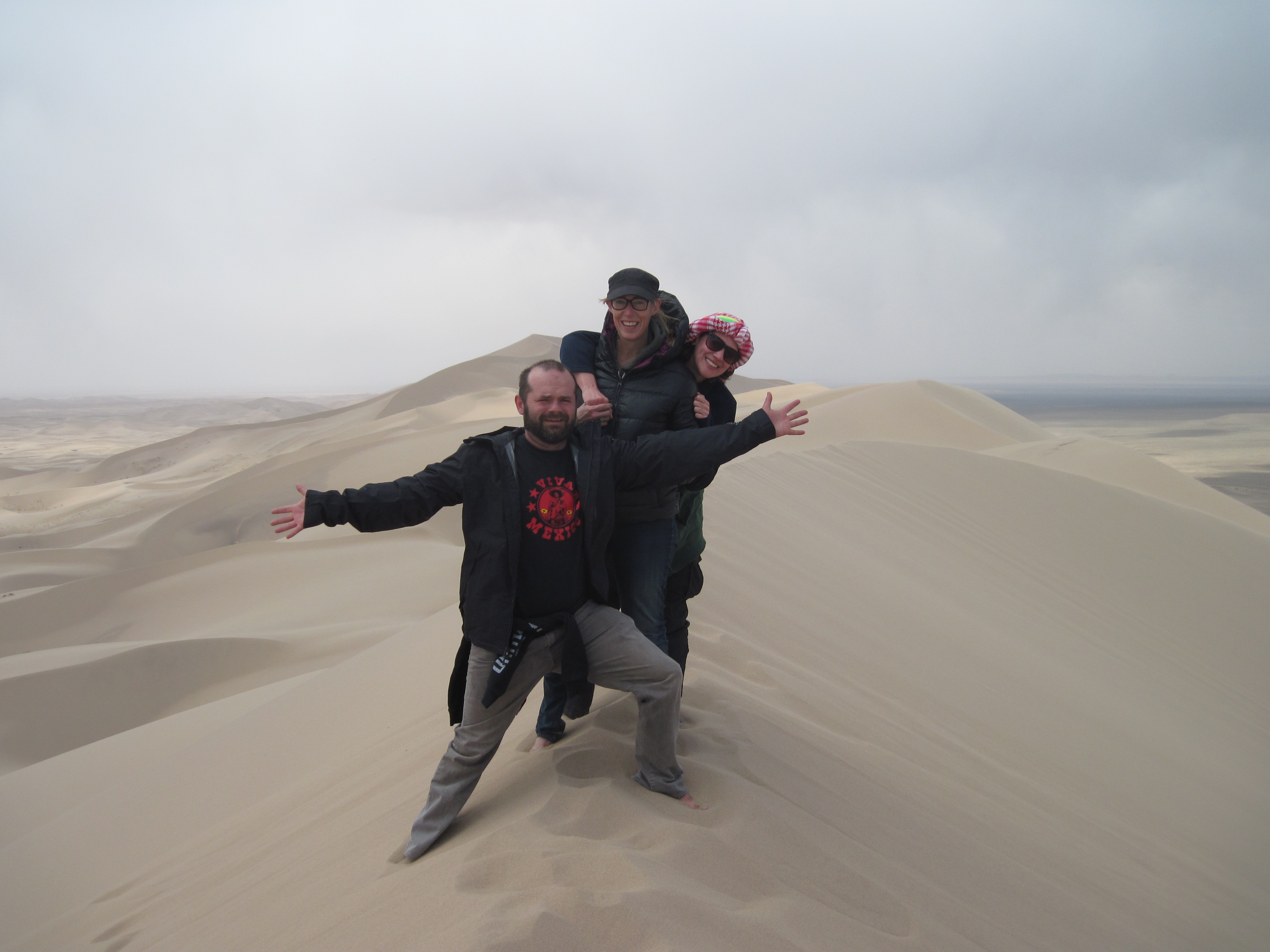 The Gobi Desert Induced Digital Detoxification